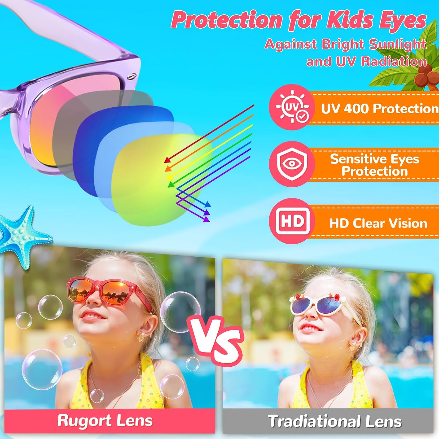 Kids Sunglasses Bulk Party Favors - 24Packs Boys Girls Sunglasses for Kids Age 3-8, Neon Sunglass with UV400 Protection, Goodie Bags Stuffers for Kid Birthday Party Supplies, End of Year Student Gifts - Image 3