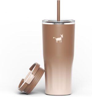 CHEERFUL GOAT Ceramic Lined Coffee ...