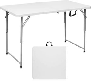 Byliable Folding Table 4 Foot Porta...