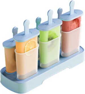 Popsicle Molds Set 6 Pieces Ice Pop...