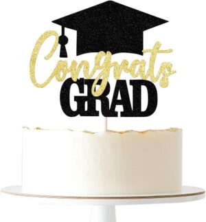 Glitter Congrats Grad Cake Topper, ...
