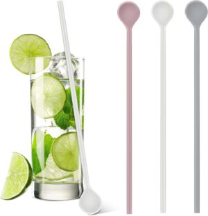 Reallnaive 3 Pcs 10″ Silicone...