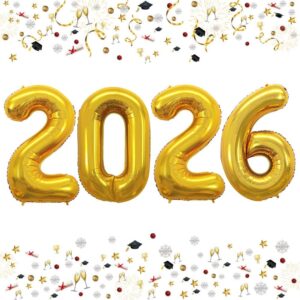GOER 42 Inch 2026 Gold Foil Number ...
