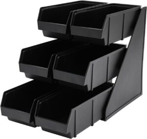 6 Compartment Serve Condiment Bin, ...
