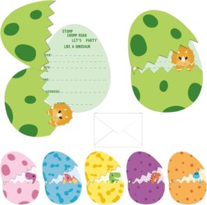 24 Pack Dinosaur Birthday Party Inv...