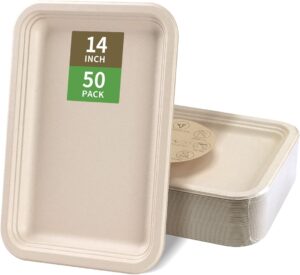 bloomoon 50 Pack 14 Inch Disposable...