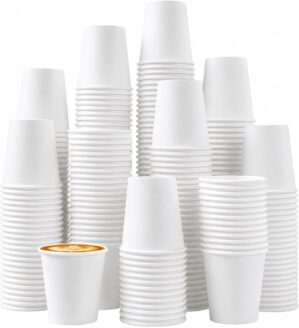 8 oz 200 Count Disposable Paper Cof...
