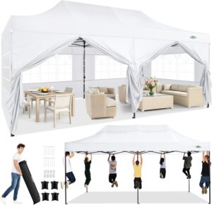 COBIZI 10×20 Heavy Duty Pop Up...