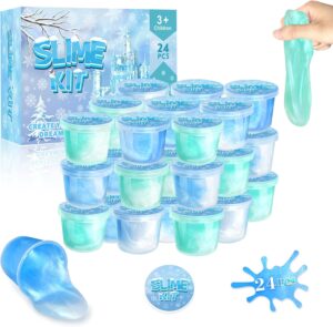 24 Pack Frozen Slime Party Favors f...
