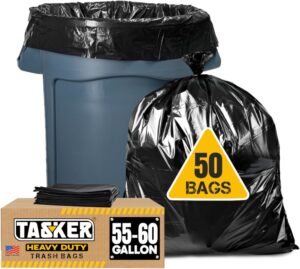 Tasker 55 Gallon Trash Bags | Value...