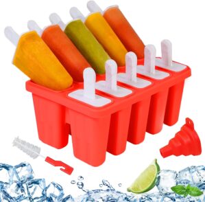 Silicone Popsicle Molds 10-cavity, ...