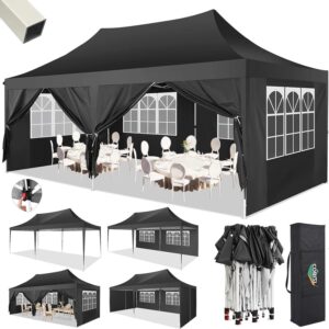 COBIZI 10×20 Pop Up Canopy wit...