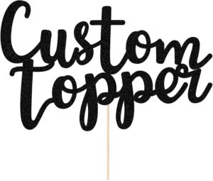 EDSG Custom Cake Topper, Personaliz...