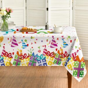 Horaldaily Birthday Tablecloth 60&#...