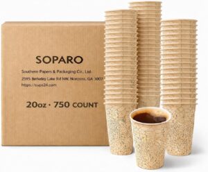 20oz Disposable Paper Coffee Cups B...
