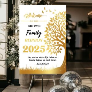 Personalized Family Reunion Welcome...