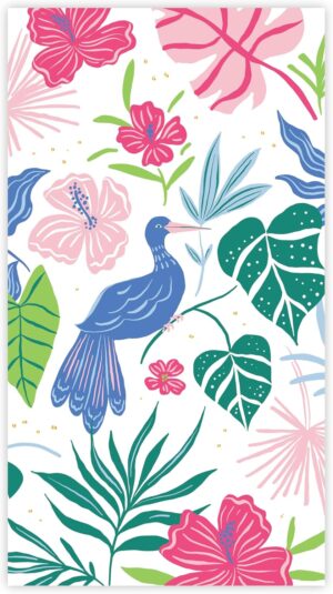 Bonjour Fête Tropical Bird Luau Pa...