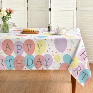 Horaldaily Happy Birthday Tableclot...