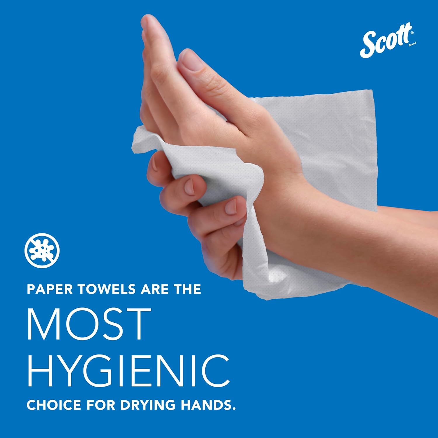 Scott Professional Universal 100% Recycled Fiber Hard Roll Paper Towels, Bulk (56158), Hardwound 1.5" Core, Absorbency Pockets, Compressed, White (6 Rolls at 800' Each, 4,800'/Case) - Image 6