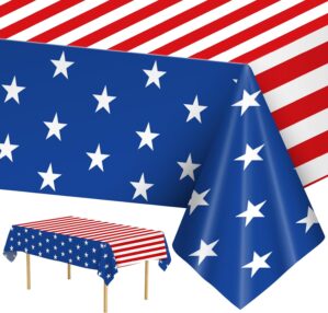 2 Pack 4th of July Tablecloth ̵...