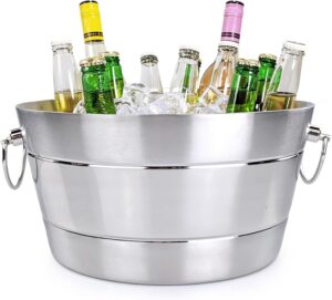 BREKX Stainless Steel Ice Bucket fo...