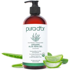 PURA D’OR 16 Oz ORGANIC Aloe ...