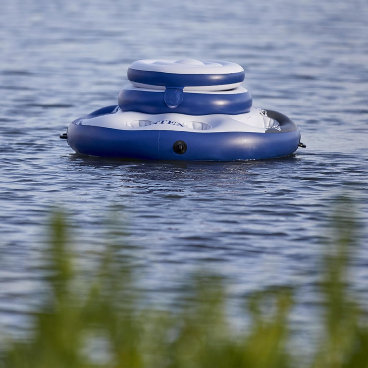 INTEX 56822EP Mega Chill Inflatable Cooler: Removable Ice Chest – 5 Built-in Cup Holders – 2 Durable Handles – Easy-to-Use Connectors – River Run Compatability - Image 7