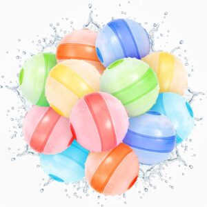Reusable Water Balloons – 12 Pack...