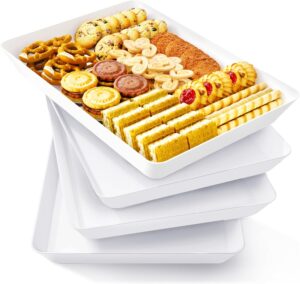 Lifewit 4 Pcs Serving Tray for Part...