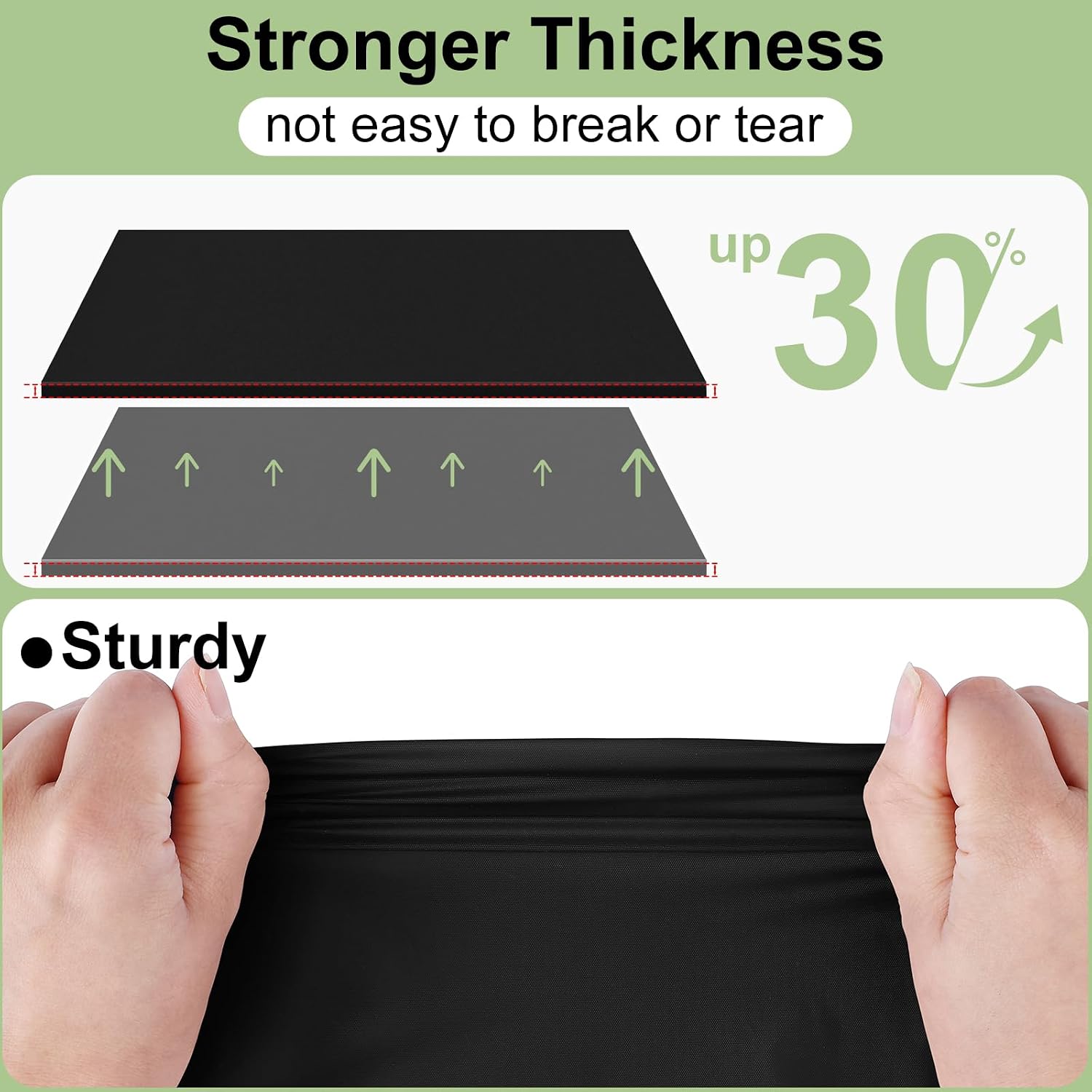 misaya 6 Packs Disposable Plastic Table Cloth, 54 x 108 Inch Waterproof Rectangle Tablecloth, Leakproof & Sturdy Decorative Table Covers for Party, Outdoor and Back to School, Black - Image 2