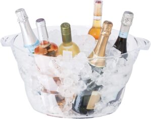 OGGI Acrylic Oval Party Tub –...