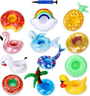 Inflatable Drink Holder 12 Pack,Poo...
