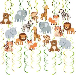 Safari Animal Party Streamers, 48 P...