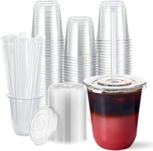 Vplus 100 Pack 12 oz Iced Coffee Cu...
