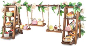 Wisreach Upgraded Large Wooden 3 Ti...