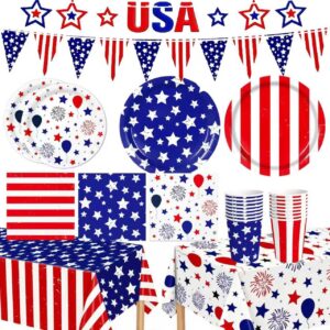 100Pcs 4th of July Decorations,Patr...