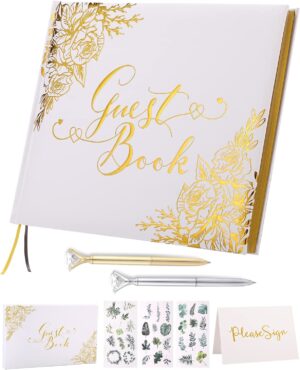 Wedding Guest Book – Guest Bo...
