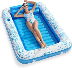 Inflatable Tanning Pool Lounger Flo...