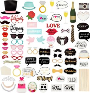 Blue Panda Wedding Photo Booth Prop...
