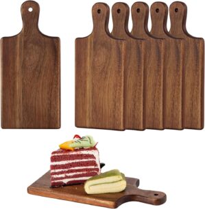 6 Pcs Personalized Acacia Cutting B...