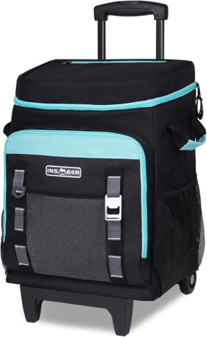 INSMEER Cooler with Wheels and Hand...