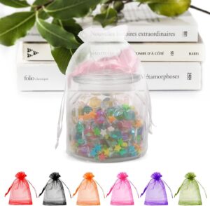 ANZNKU 50PCS Organza Bags 6×9 ...