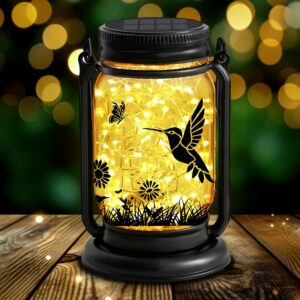 YJFWAL Hummingbird Solar Lanterns O...
