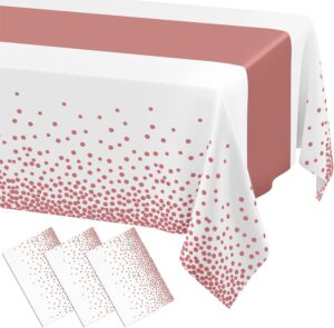 Smiry Plastic Table Cloth Disposabl...