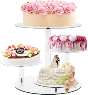 YestBuy Cupcake Stand, Round Cake S...