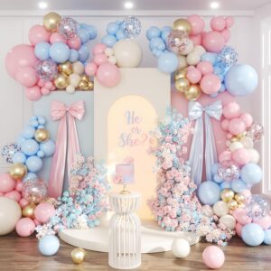 Gender Reveal Balloon Arch Kit, 147...