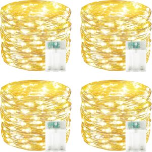 4 Pack 60 LED Fairy Lights Battery ...