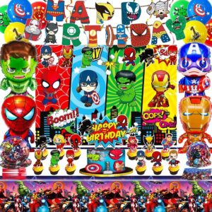 Avenger Theme Birthday Party Suppli...
