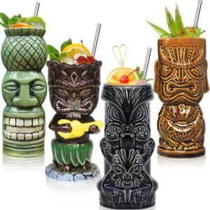 SuproBarware Tiki Glasses for Cockt...