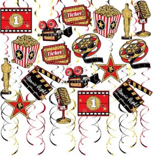 Movie Night Hanging Swirl Set Party...